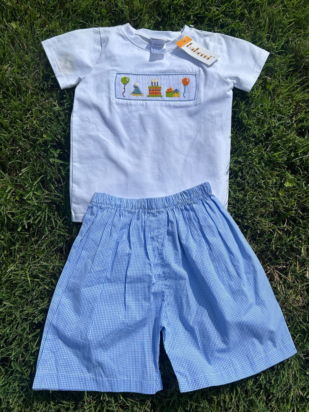 Smocked set 🎂 NWT